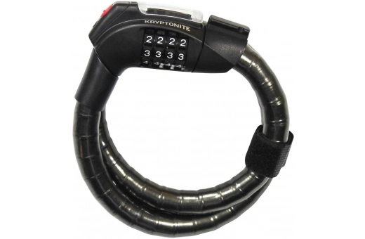Vajerlås Kryptonite Kryptoflex 2080 Armored 80 Cm Kombination Svart 4 Vajerlås Kryptonite Kryptoflex 2080 Armored 80 Cm Kombination Svart - Bild 2