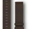 Armband Garmin Quick Release 20 Mm Läder Mörkbrun -Cyklar affär 010 12691 01