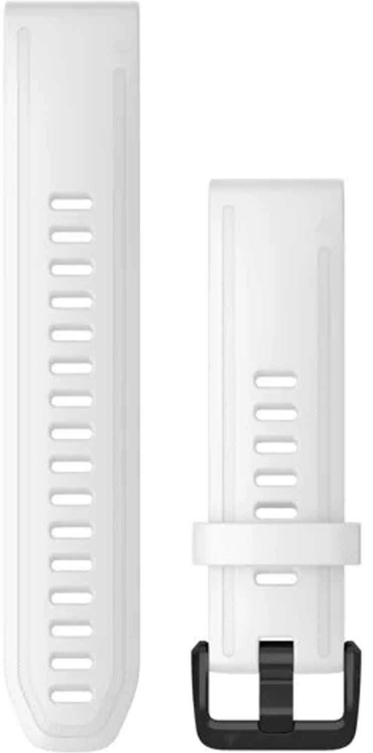 Armband Garmin Quickfit 20 Silikon Vit/svart 3 Armband Garmin Quickfit 20 Silikon Vit/svart
