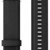 Armband Garmin Quick Release 20 Mm Silikon Svart/silver