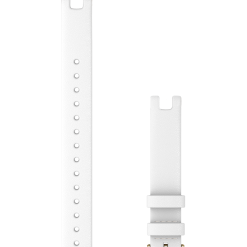 Armband Garmin Lily 14mm Italienskt Läder Large Vit