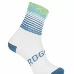 Strumpor Rogelli Impress Socks Turkos/Gul