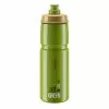 Flaska Elite JET Green Olive White Logo 750ml -Cyklar affär 0202001 jet grn 750ml logo bianco verde