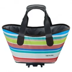 Pakethållarväska Racktime Agnetha 15 L Röd/blå/white -Cyklar affär 0700 006 1