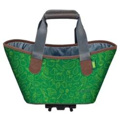 Pakethållarväska Racktime Agnetha 15 L Grön/gul