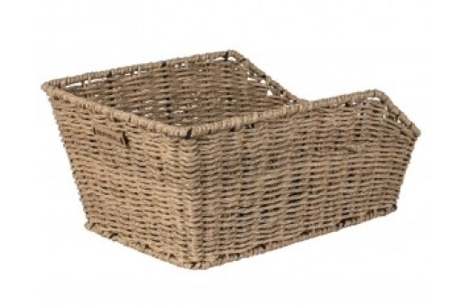 Cykelkorg Basil Rear Cento Rattan Look Seagrass 4 Cykelkorg Basil Rear Cento Rattan Look Seagrass - Bild 2
