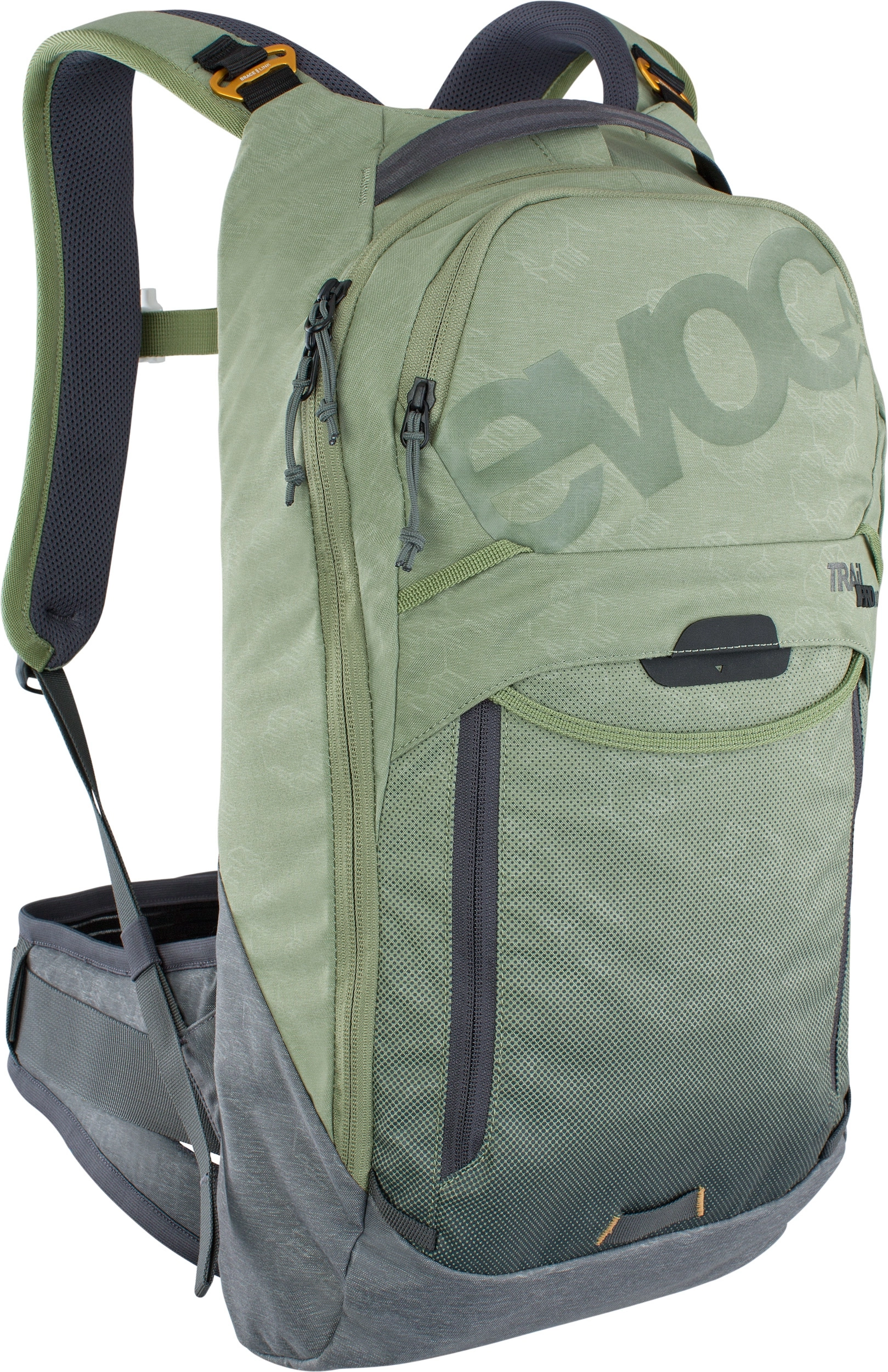 Ryggsäck Evoc Trail Pro 10 L Grön/grå S/M 3 Ryggsäck Evoc Trail Pro 10 L Grön/grå S/M