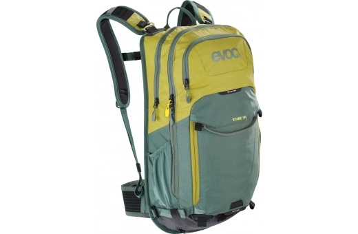 Ryggsäck Evoc Stage 18 L Grön/gul 4 Ryggsäck Evoc Stage 18 L Grön/gul - Bild 2