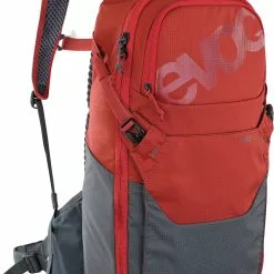 Ryggsäck Evoc Ride 12 + 2 L Vätskebehållare Röd/grå