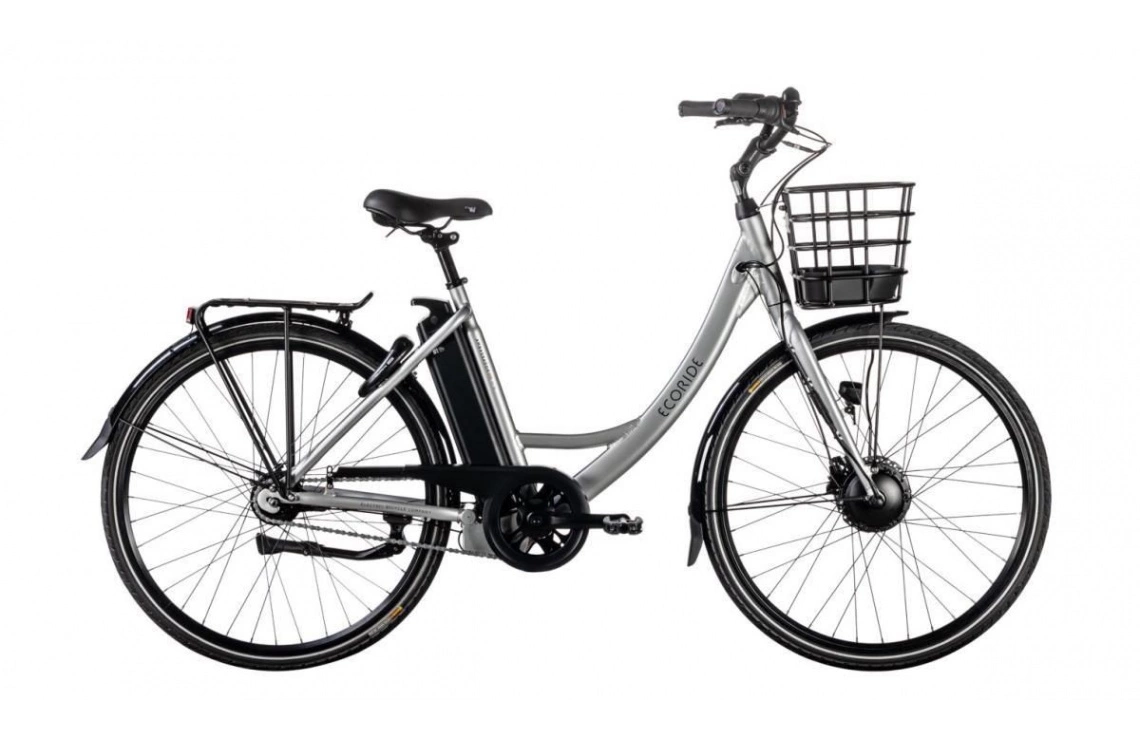 Elcykel Ecoride Ambassador 28 AXS H-7 Dam Silver 3 Elcykel Ecoride Ambassador 28 AXS H-7 Dam Silver