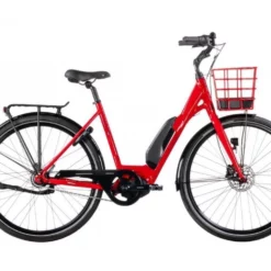 Elcykel Ecoride Ambassador 28 AXS M-5 E5 Dam Röd