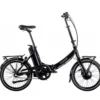 Hopfällbar Elcykel Ecoride Flexer 20 AXS Fold H-3 Svart -Cyklar affär 101E 301 BK10 1