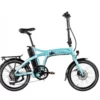 Hopfällbar Elcykel Ecoride Flexer 20 HS Fold H-9 Ljusblå -Cyklar affär 101E 365 BL10 1