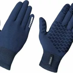 Handskar GripGrab Primavera Merino II Mörkblå -Cyklar affär 1075 59 1