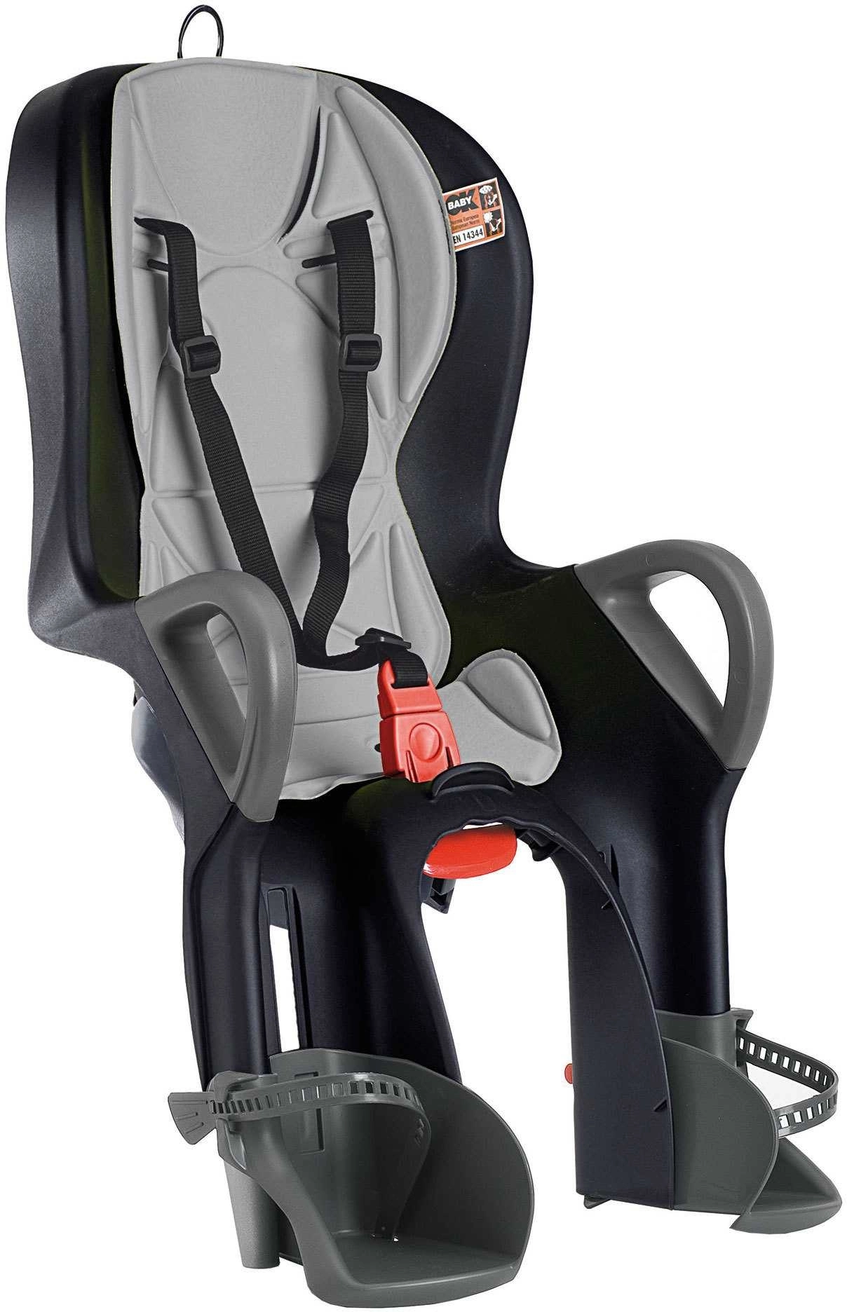 Cykelsits Okbaby 10+ Ramfäste Svart/grå 3 Cykelsits Okbaby 10+ Ramfäste Svart/grå