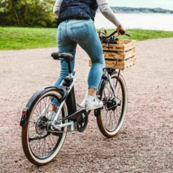 Elcykel Ecoride Ambassador 26 AXS H-1 Dam Vit -Cyklar affär 119 wt10 2