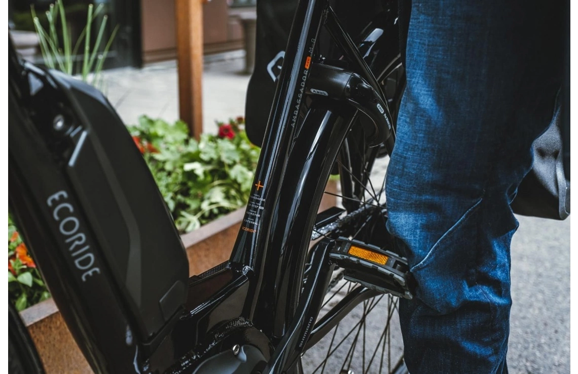 Elcykel Ecoride Ambassador 28 AXS M-5 E5 Dam Svart 9 Elcykel Ecoride Ambassador 28 AXS M-5 E5 Dam Svart - Bild 7