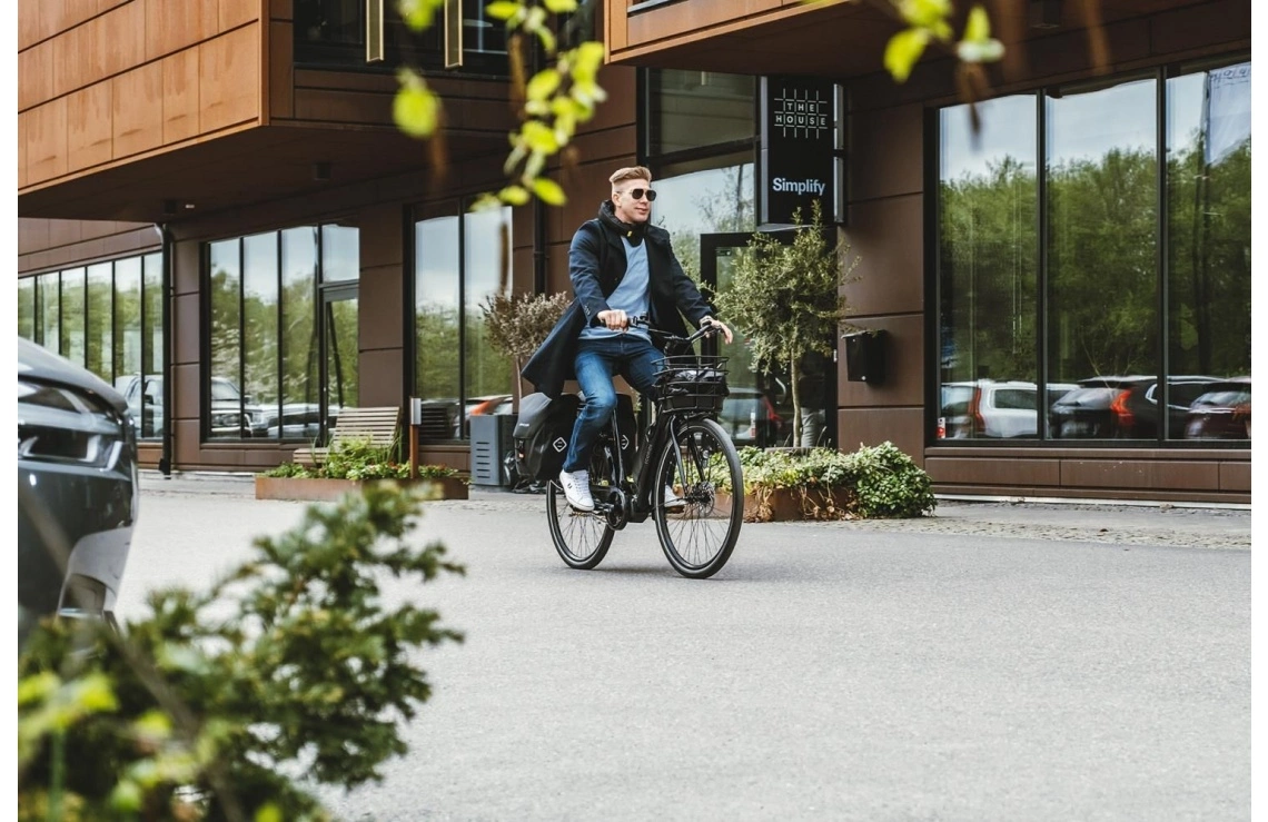 Elcykel Ecoride Ambassador 28 AXS M-5 E5 Dam Svart 11 Elcykel Ecoride Ambassador 28 AXS M-5 E5 Dam Svart - Bild 9