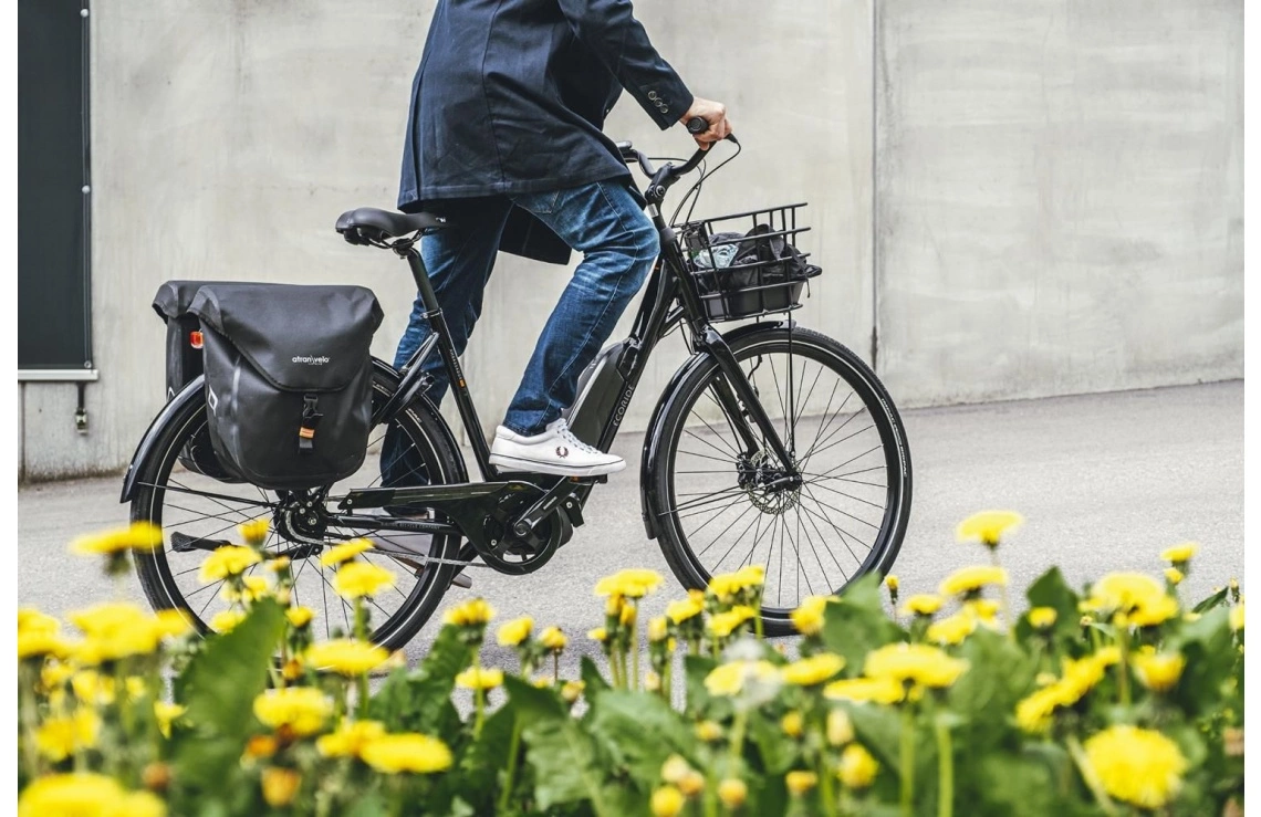 Elcykel Ecoride Ambassador 28 AXS M-5 E5 Dam Svart 6 Elcykel Ecoride Ambassador 28 AXS M-5 E5 Dam Svart - Bild 4