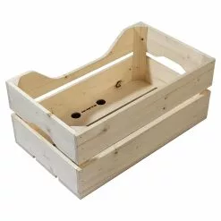 Pakethållarlåda Racktime Woodpacker 25 L Brun