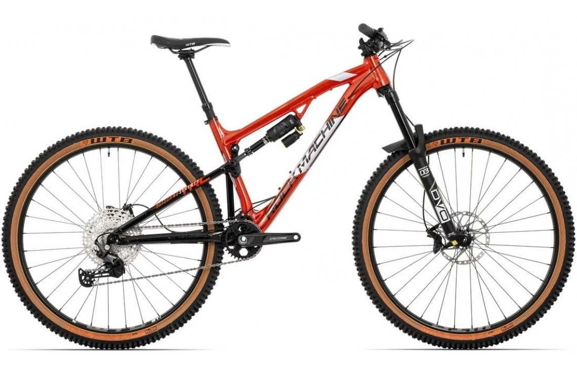 MTB Rock Machine Blizzard TRL 70-29 Orange/silver/svart 3 MTB Rock Machine Blizzard TRL 70-29 Orange/silver/svart