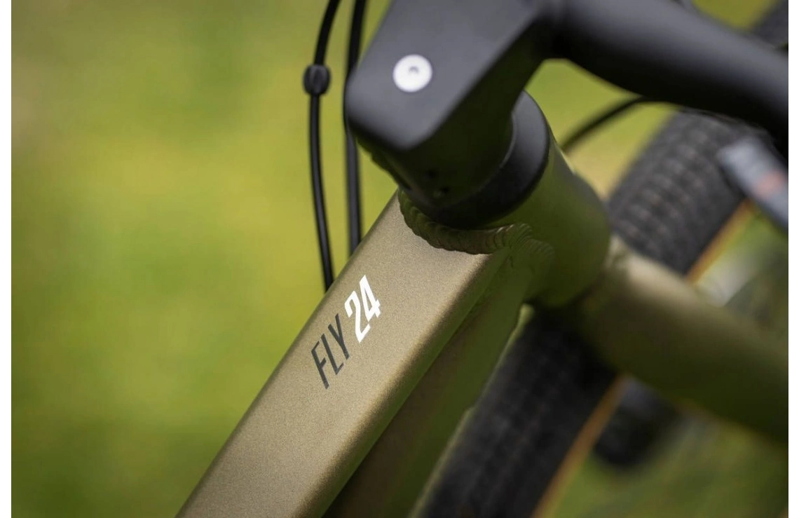 Barncykel Superior F.L.Y. 24 DB Grön/silver 7 Barncykel Superior F.L.Y. 24 DB Grön/silver - Bild 5