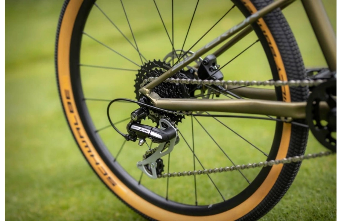 Barncykel Superior F.L.Y. 24 DB Grön/silver 6 Barncykel Superior F.L.Y. 24 DB Grön/silver - Bild 4