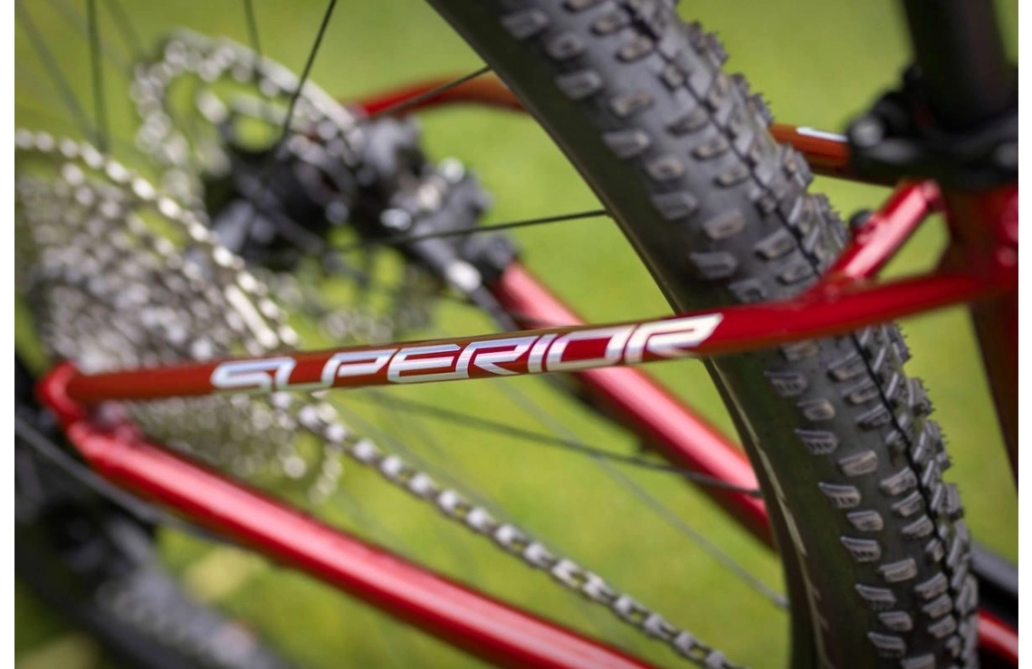 MTB Superior Team 27 Elite Röd/silver 5 MTB Superior Team 27 Elite Röd/silver - Bild 3