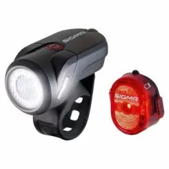 Belysningsset Sigma Light Set Aura 35 USB + Nugget II -Cyklar affär 17360 1