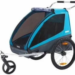 Cykelvagn Thule Coaster XT 2 Barn Blå -Cyklar affär 201 3 1