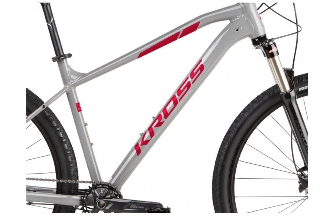 MTB Kross Level 4.0 29" Grå/röd 5 MTB Kross Level 4.0 29" Grå/röd - Bild 3