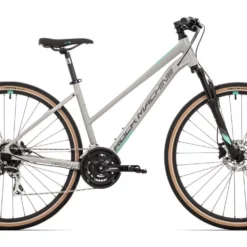 Hybridcykel Rock Machine Crossride 300 Dam Grå/grön