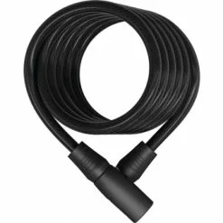 Vajerlås ABUS Coil Cable Lock Star 4508K -Cyklar affär 22016 4508k black 3 1