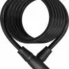 Vajerlås ABUS Coil Cable Lock Star 4508K -Cyklar affär 22016 4508k black 3
