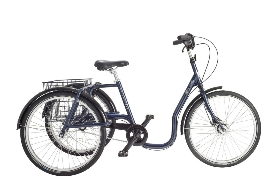 Trehjuling Skeppshult S3 Standard 24 3-växlar Blåbärsblixt 3 Trehjuling Skeppshult S3 Standard 24 3-växlar Blåbärsblixt