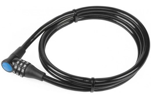 Vajerlås XLC LO-C14 8 X 1200 Mm Svart 4 Vajerlås XLC LO-C14 8 X 1200 Mm Svart - Bild 2