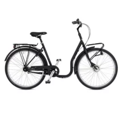 Damcykel Skeppshult Dela 7-Växlar Svart