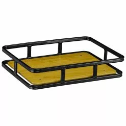 Cykelkorg Bergamont Basket Bamboo/Svart