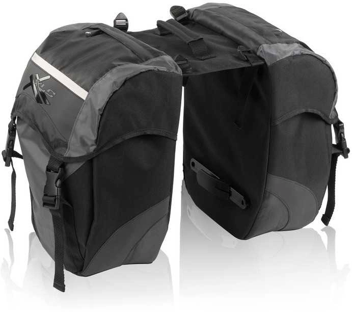 Packväskor XLC BA-S41 2 X 15 L Grå/svart 3 Packväskor XLC BA-S41 2 X 15 L Grå/svart