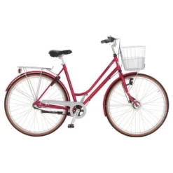 Damcykel Skeppshult Nova 3-Växlar Röd