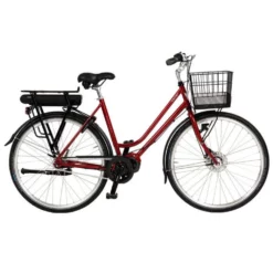 Elcykel Skeppshult Nova El Dam 7-Växlar Röd