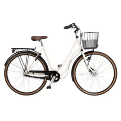 Damcykel Skeppshult Natur 7-Växlar Vit