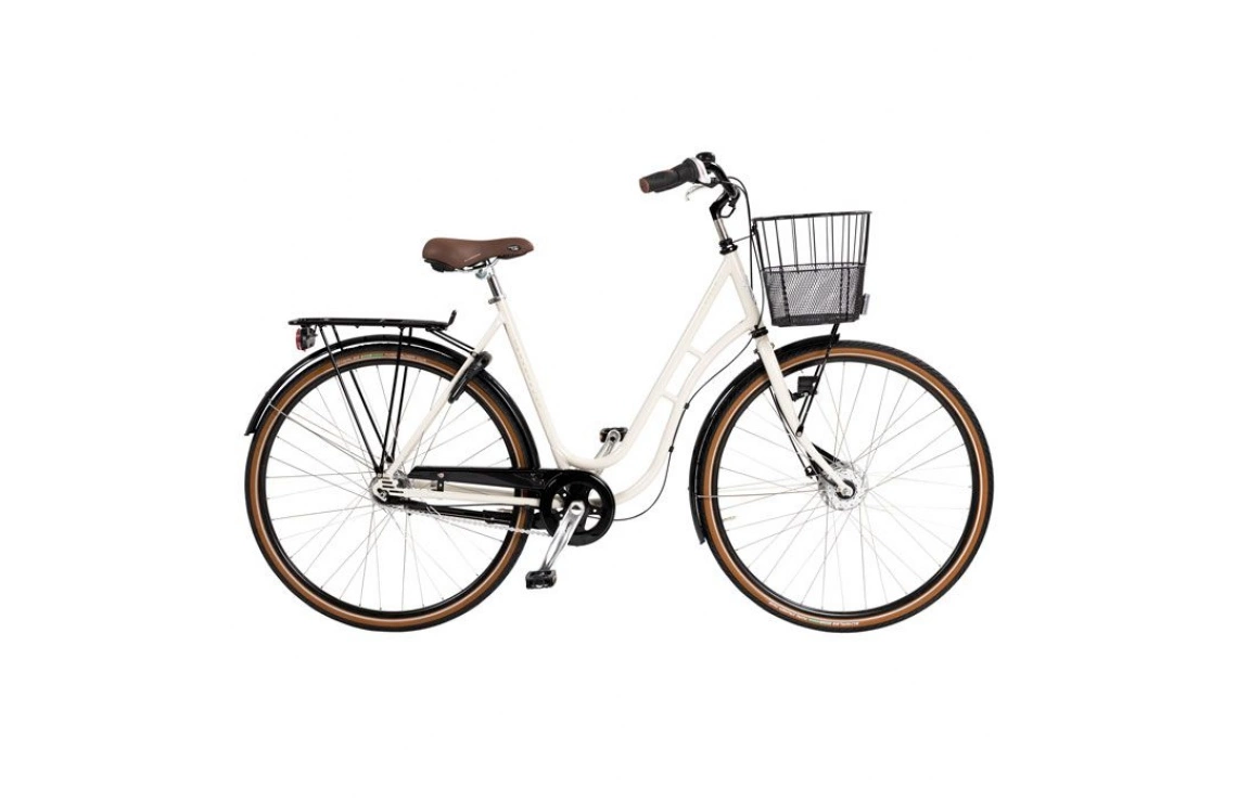 Damcykel Skeppshult Natur 7-Växlar Vit 3 Damcykel Skeppshult Natur 7-Växlar Vit