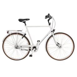 Herrcykel Skeppshult Stil Premium 7-Växlar Vit