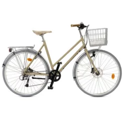 Damcykel Skeppshult Favorit Sport 9-Växlar Beige