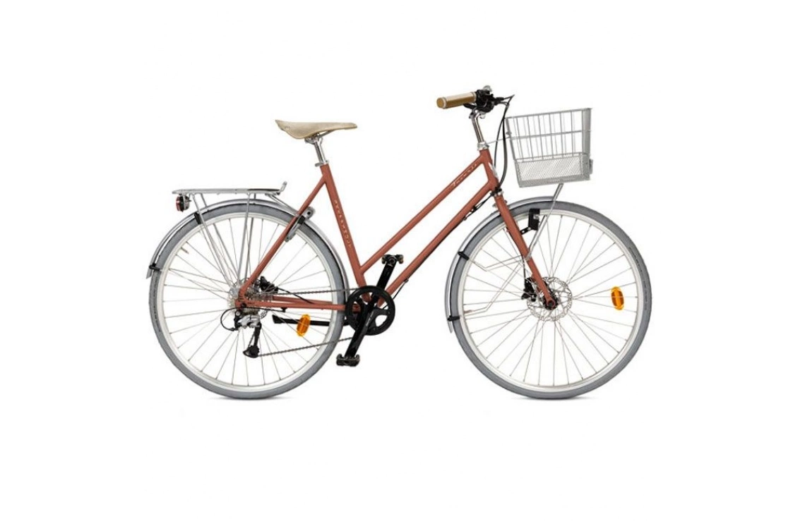 Damcykel Skeppshult Favorit Sport 9-Växlar Brun 3 Damcykel Skeppshult Favorit Sport 9-Växlar Brun