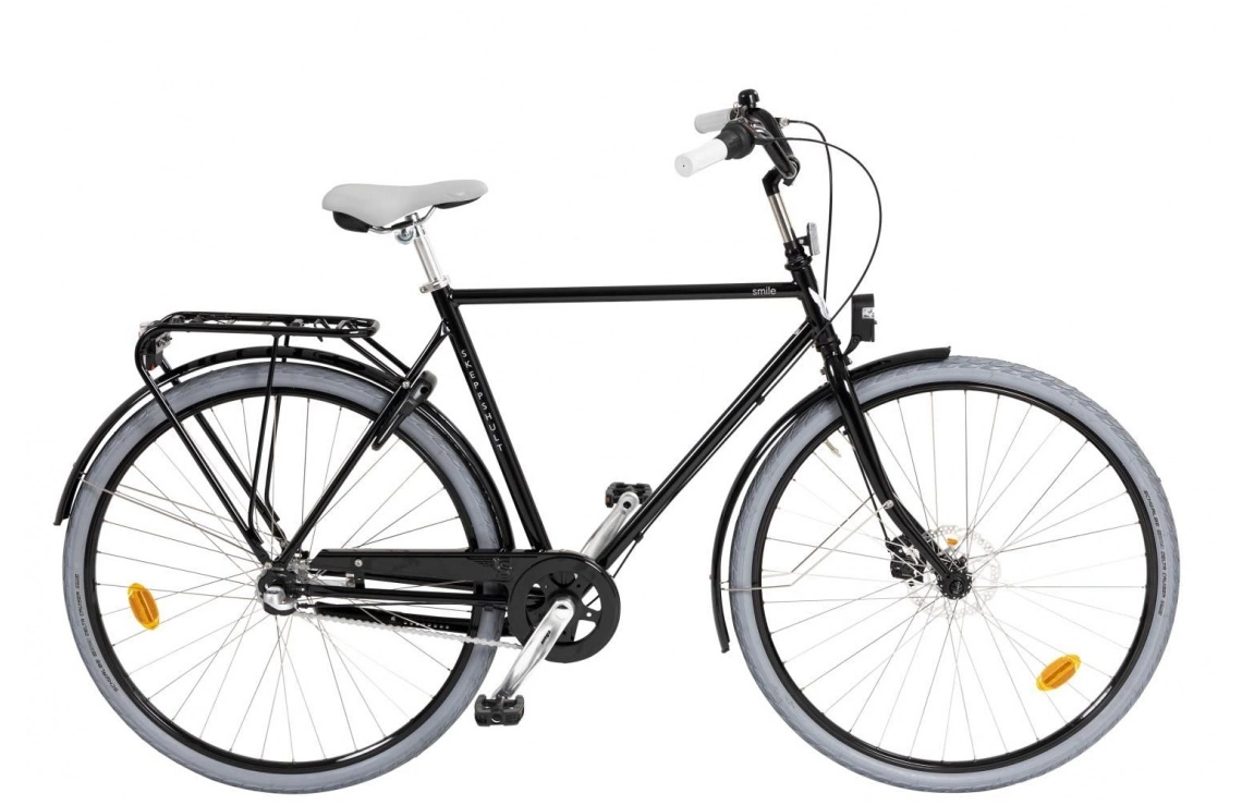 Herrcykel Skeppshult Smile 3-växlar Spegelsvart 3 Herrcykel Skeppshult Smile 3-växlar Spegelsvart