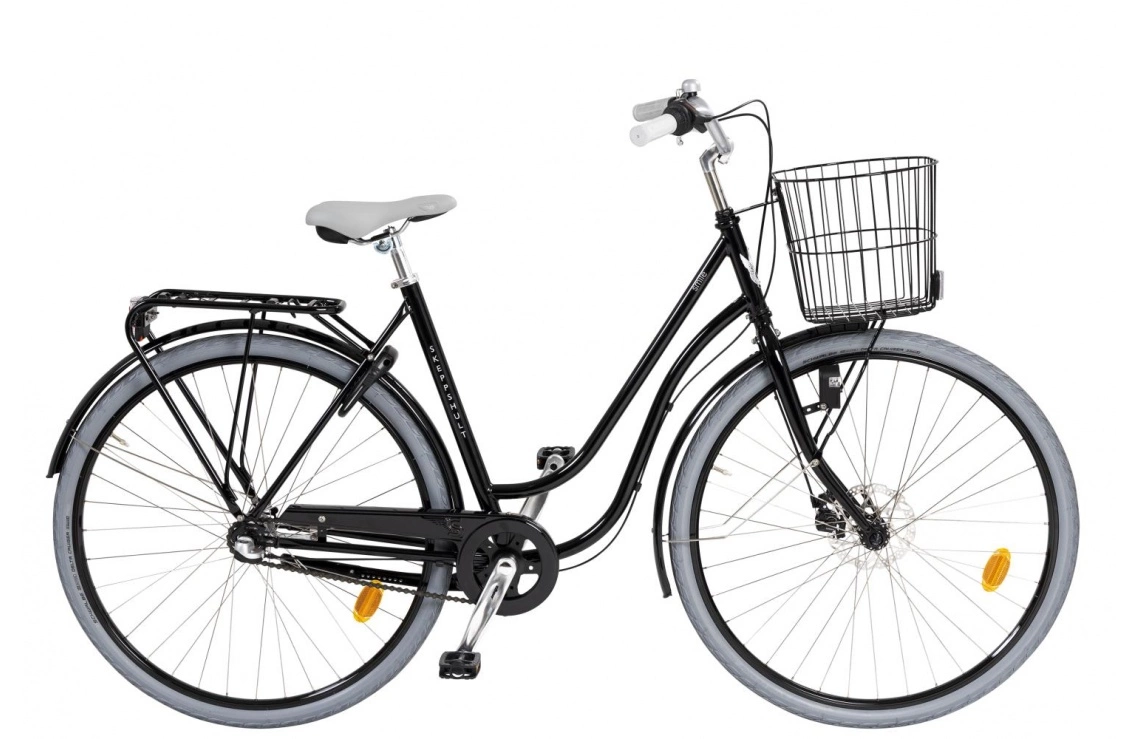 Damcykel Skeppshult Smile 3-Växlad Spegelsvart 3 Damcykel Skeppshult Smile 3-Växlad Spegelsvart