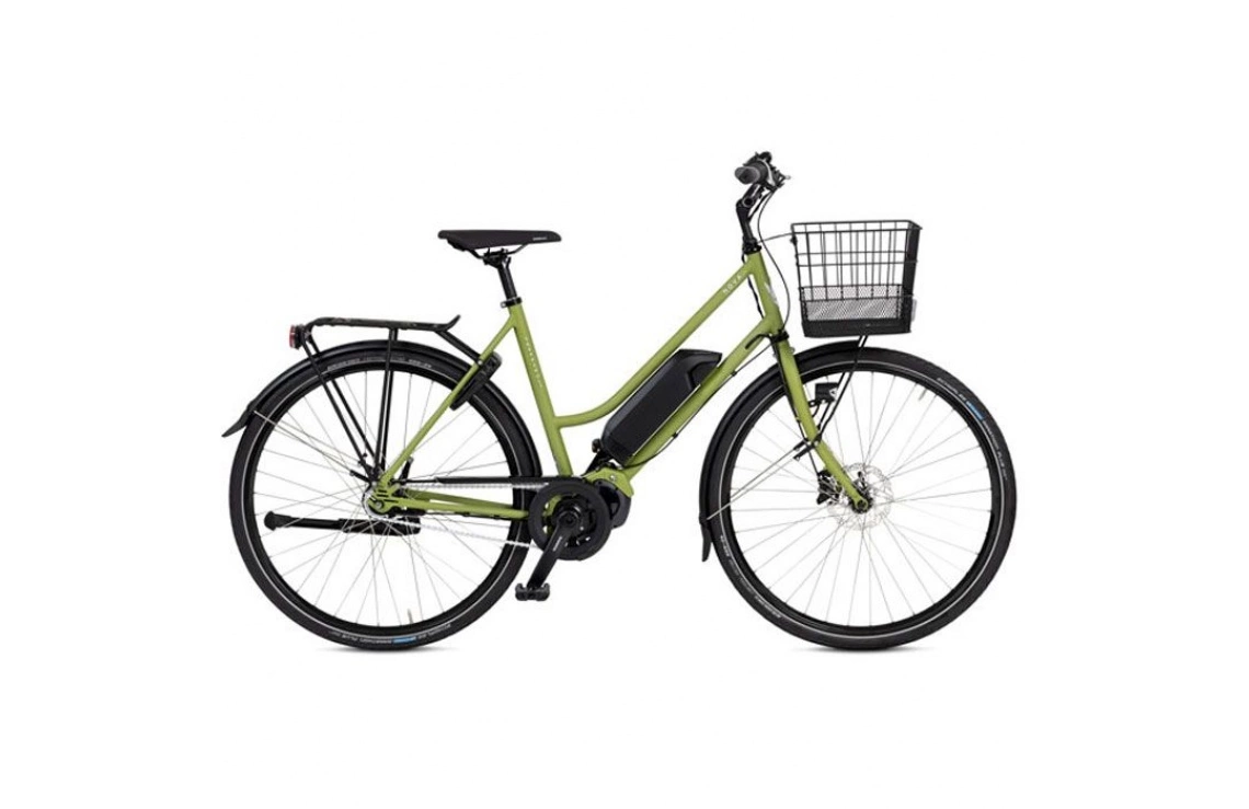 Elcykel Skeppshult Nova Sport El Dam 7-Växlar Grön 3 Elcykel Skeppshult Nova Sport El Dam 7-Växlar Grön