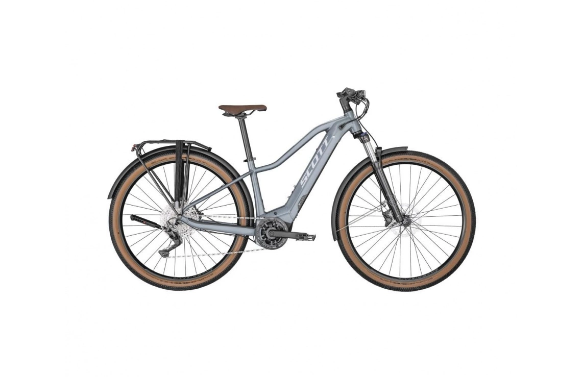 Elcykel Scott Axis ERIDE 20 Dam Grå 3 Elcykel Scott Axis ERIDE 20 Dam Grå